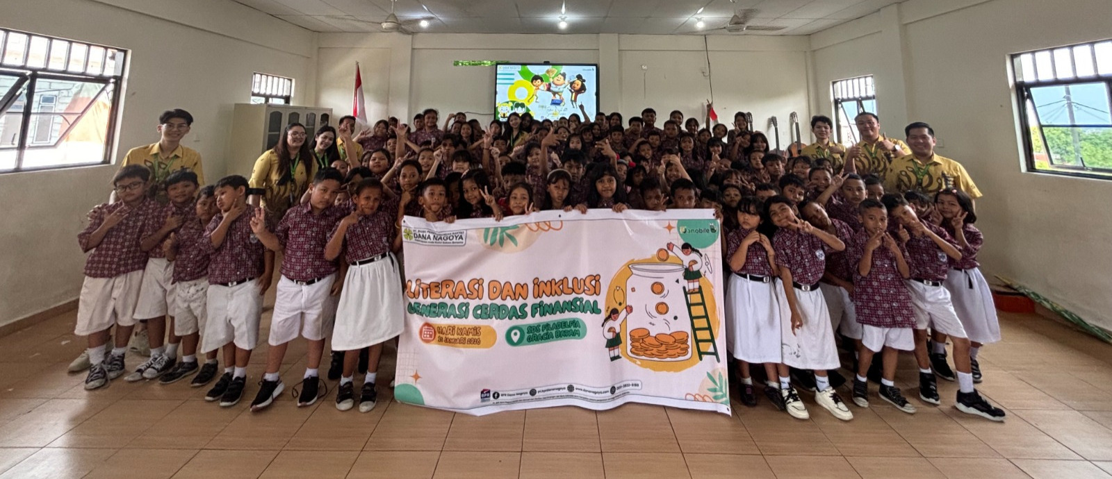 Foto : Kegiatan Literasi dan Inklusi PT BPR Dana Nagoya.&nbsp;